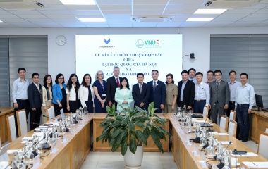 VNU và VinUni hợp tác vì sự thịnh vượng của giáo dục đại học Việt Nam